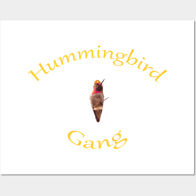 Hummingbird Gang Wall Art by ejourdainjr
